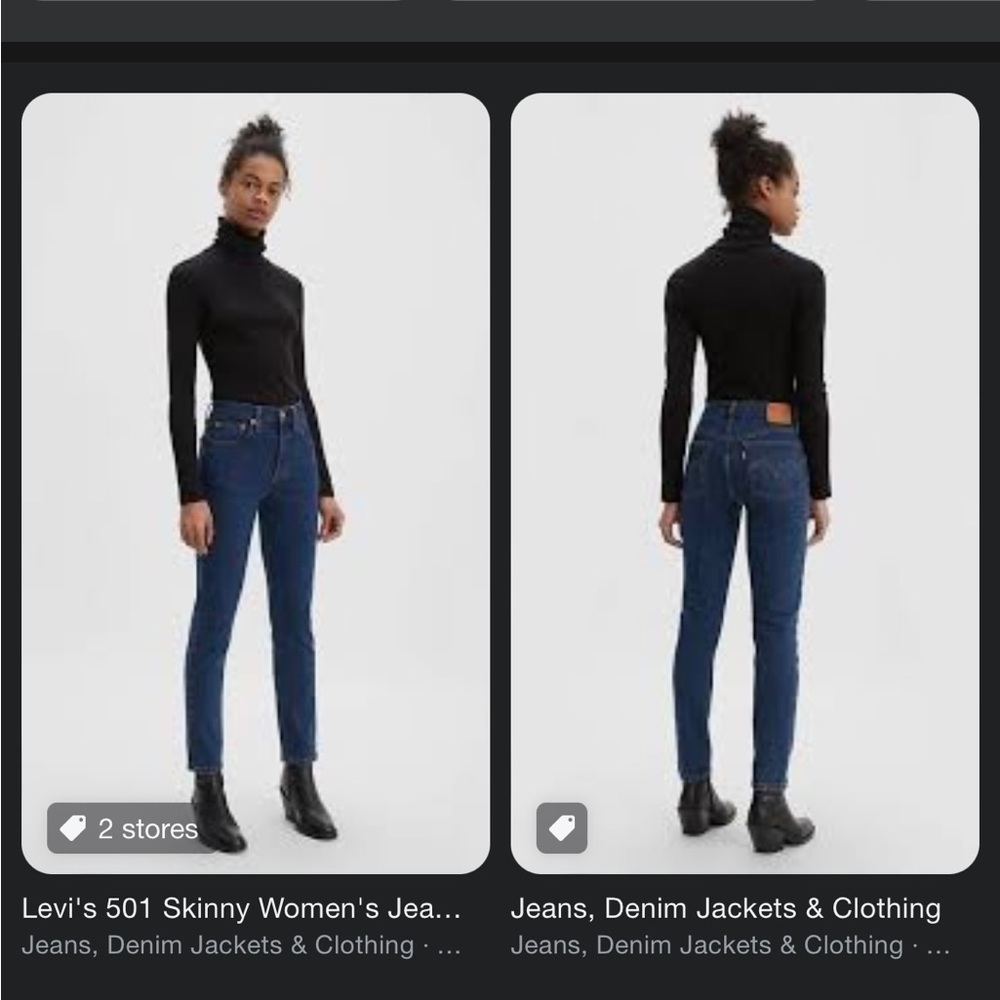 Levi’s 501 Skinny Jeans